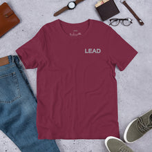 Load image into Gallery viewer, lead Unisex t-shirt