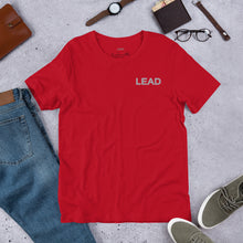 Load image into Gallery viewer, lead Unisex t-shirt