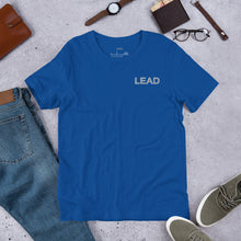Load image into Gallery viewer, lead Unisex t-shirt