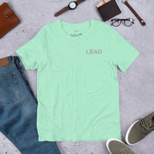 Load image into Gallery viewer, lead Unisex t-shirt
